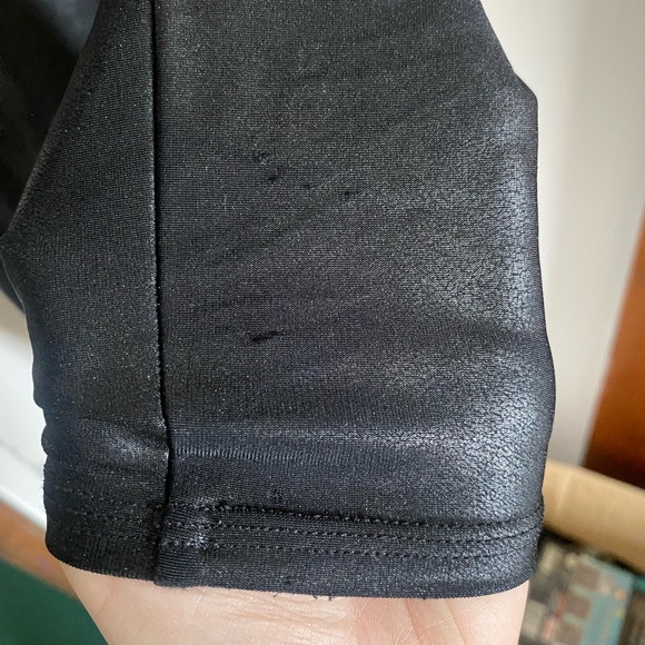 SPANX Glossy Black Leggings - Picture 4 of 9